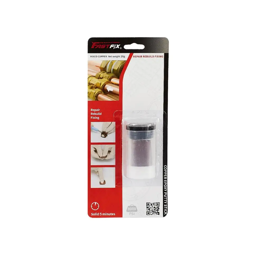 Copper Use Pure Epoxy Insulation Adhesive Putty Stick Copper Metal Repair Epoxy Putty No Tools Require