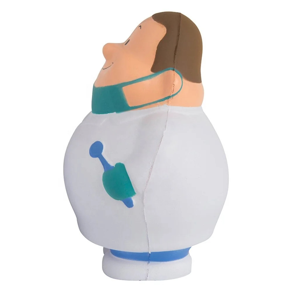 Squishy Stressball Branded Customized Memory Foam Stress Ball Dentist Bert