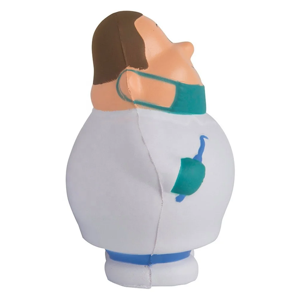 Squishy Stressball Branded Customized Memory Foam Stress Ball Dentist Bert