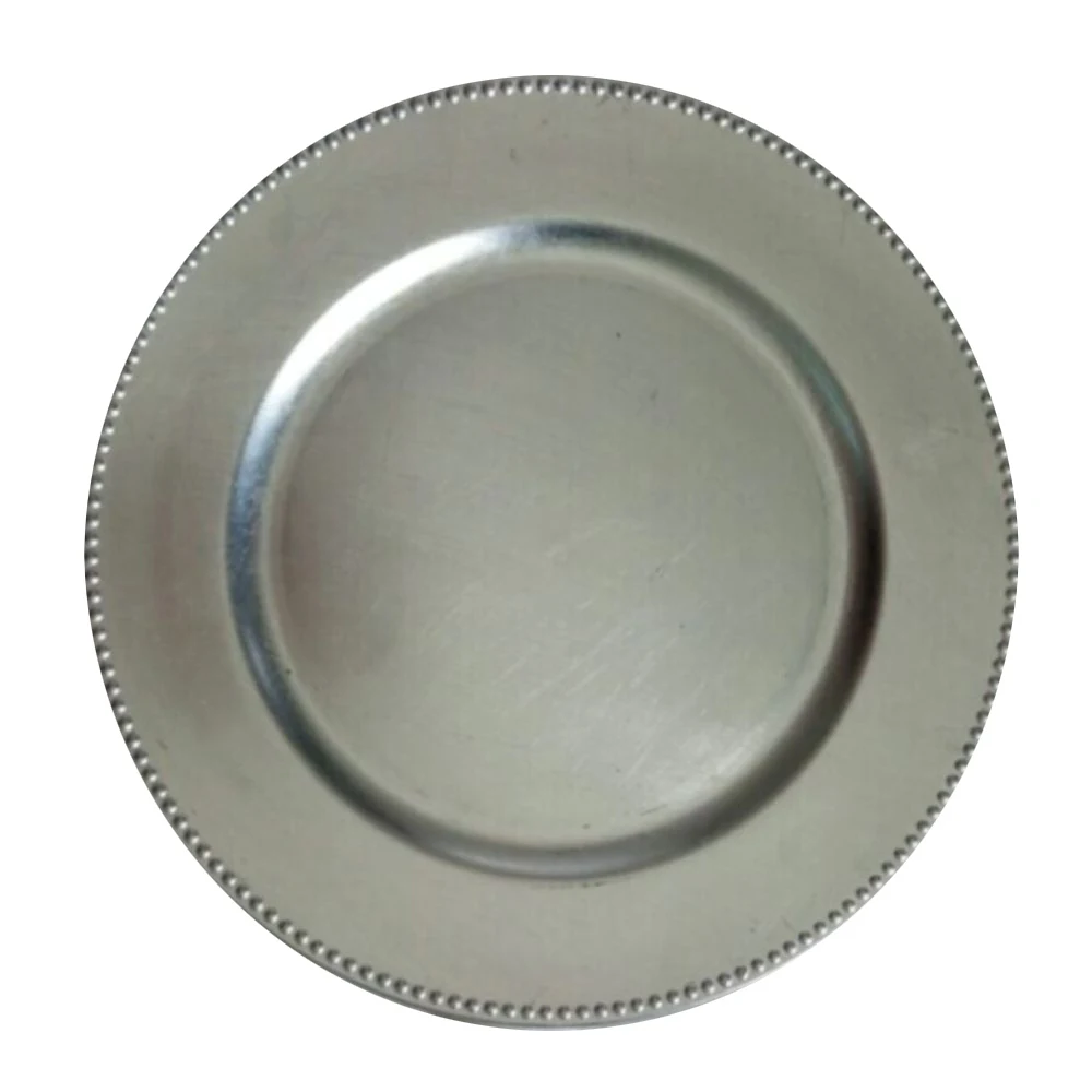 Stainless Steel Wedding Charger Plates For Wedding Table Decoration