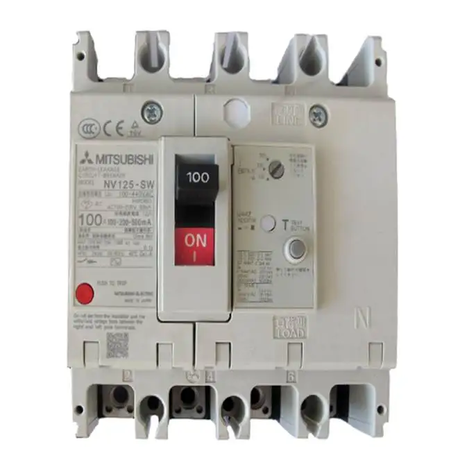 新しい1つの三菱漏れサーキットブレーカーNV630-SW 4P 600A | 三菱電機 NV630-SW 3P 500A 1.2.500MA 3極 (漏電遮断器) (AC