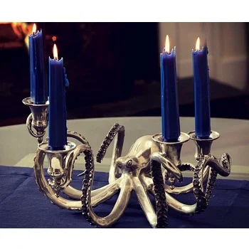 OCTOPUS CANDLE HOLDER CLASSIC TABLE CENTERPIECE CANDLESTICK METAL CANDLE HOLDER HOT SELLING CANDLE HOLDER
