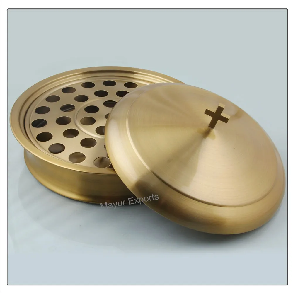 Stainless Steel Stackable Communion Tray Set Brass / Gold Finishing Buy Stainless Steel