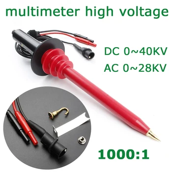 Sonda Alta Tensione HVP-40 40kV DC / 28kV AC – Tester Per Multimetro Con Cavo Divisore 1000 MOhm - 2