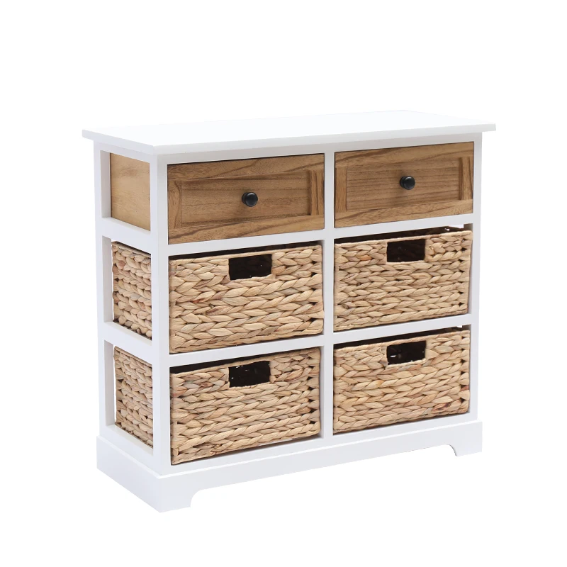 Whosale White Kitchen Cabinets With Basket Drawers Buy Wooden Storage Cabinet With Wicker Baskets Wood Closet Cabinet With Drawers Product Unfinished Furniture Corner Cabinet Product On Alibaba Com