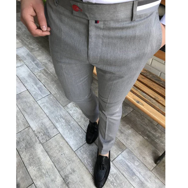 Quality Casual Custom Slim Fit Trousers 