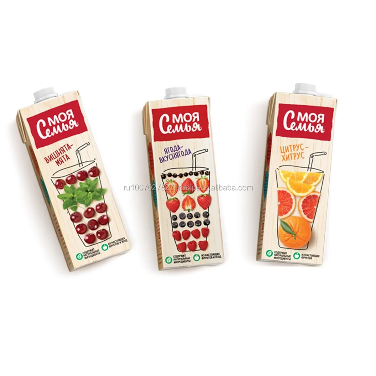 Fruit Juice Moya Semya Russia