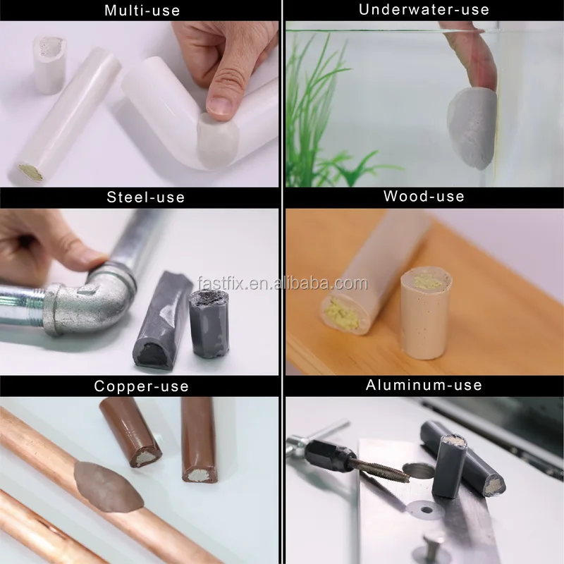 Copper Use Pure Epoxy Insulation Adhesive Putty Stick Copper Metal Repair Epoxy Putty No Tools Require