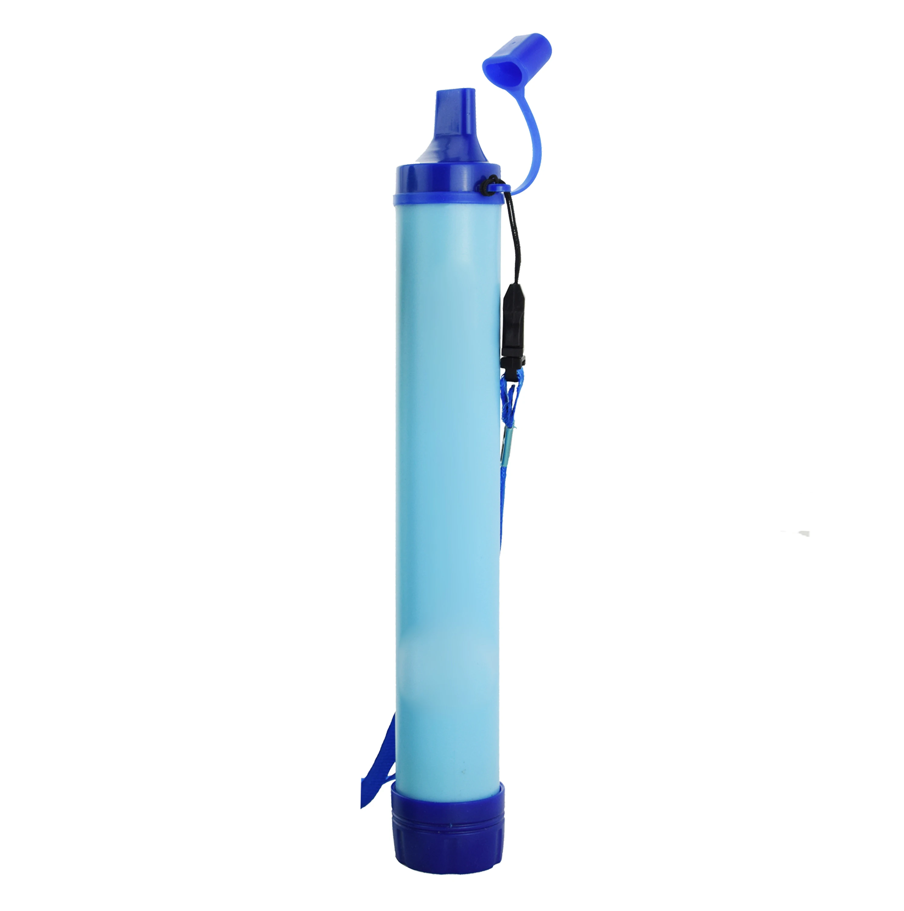 Survival Portable Water Filter Straw Purifier Camping trekking Outdoor Carbon 