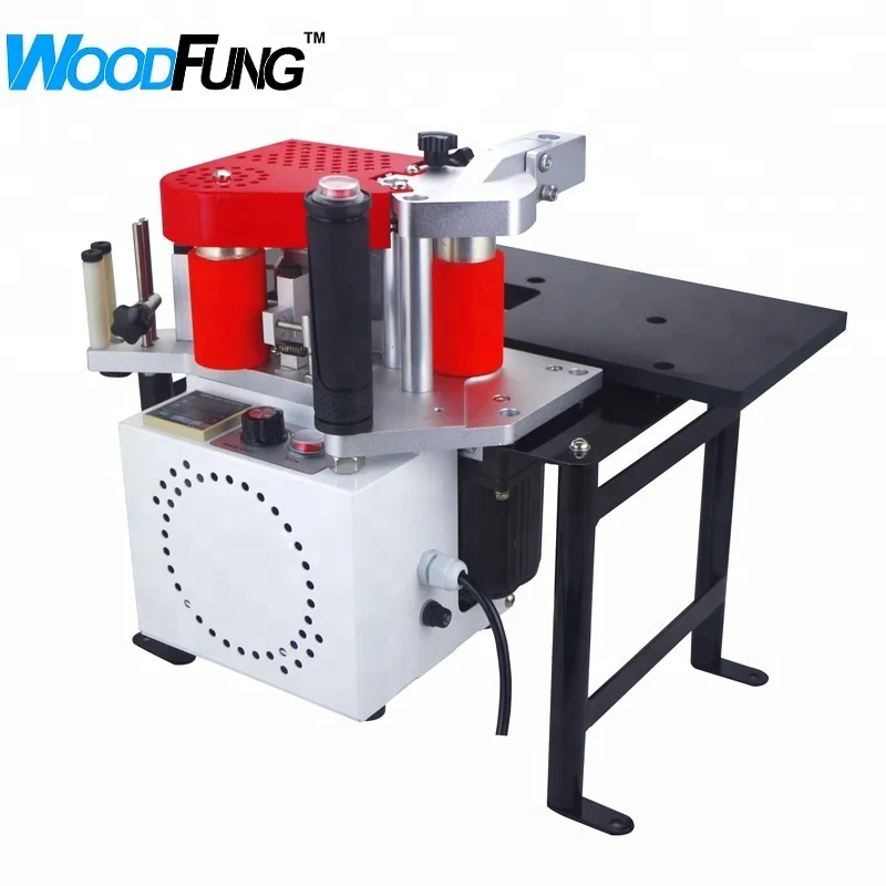 MY60 деревообрабатывающего оборудования руководство портативный Кромкооблицовочный станок для дерева ПВХ МДФ