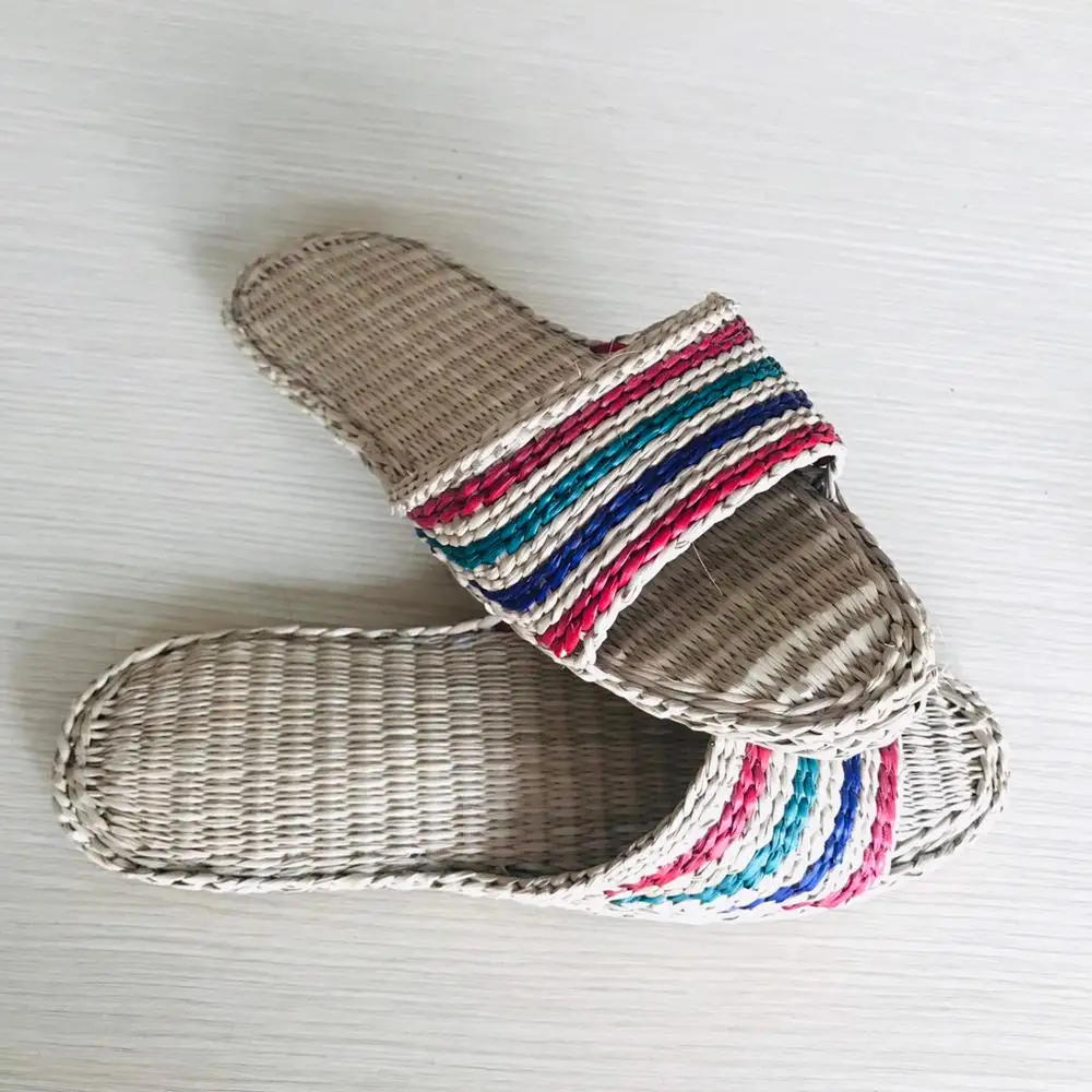 Handmade Water Hyacinth Slipper for Relaxing Life