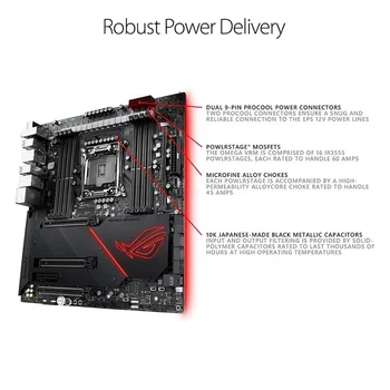 中古 ASUS ATX Intel X299 ROG RAMPAGE VI EXTREME OMEGA マザーボード