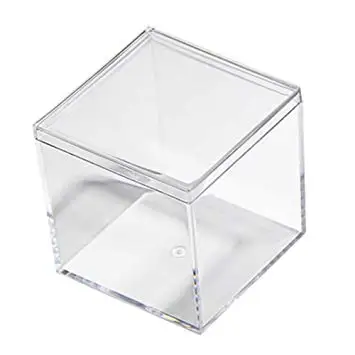 lucite toy box