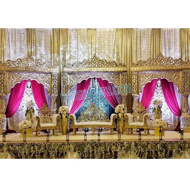 Luxurious Bollywood Wedding Reception Stage Modernistic Wedding Panels  Modern Look Wedding Stage - Buy Wedding Decoration Stage Indian Wedding  Stage Decoration Stage Background Wedding Decorations Wedding Stage Backdrop  Decorations,Decorated Lighted ...