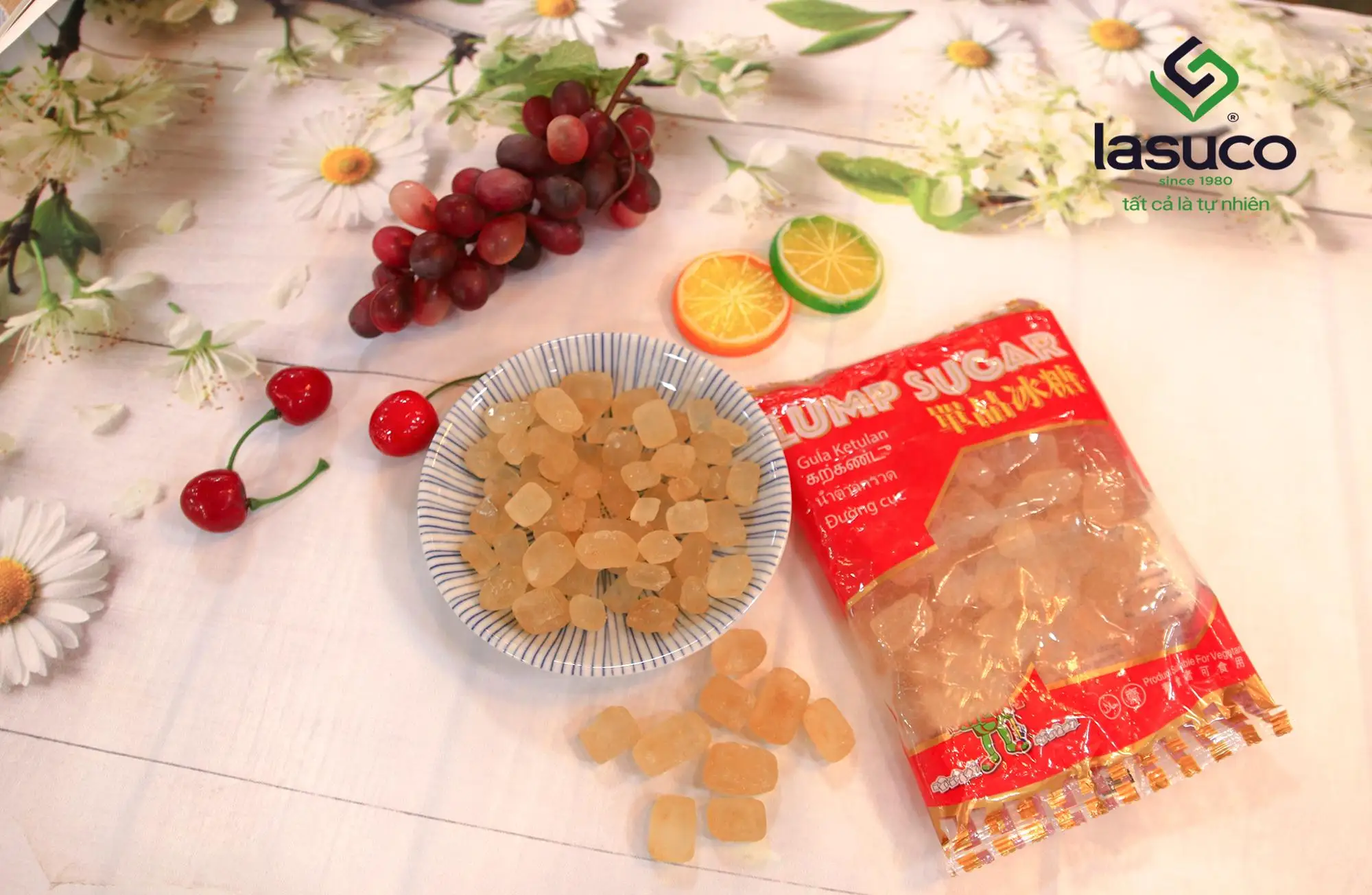 Фигурный сахар Lasuco (желтый/белый) Лидер продаж упаковка 400 г в картонную коробку 16 кг производитель из