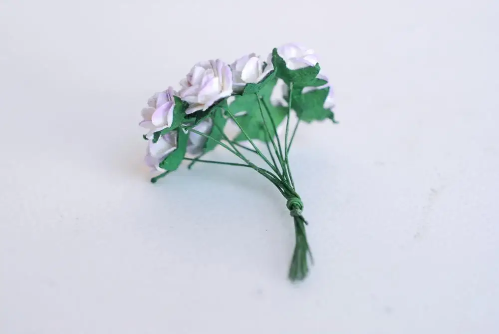 2023 Handmade Paper Flowers Roses Paper Artificial Flowers Decorations