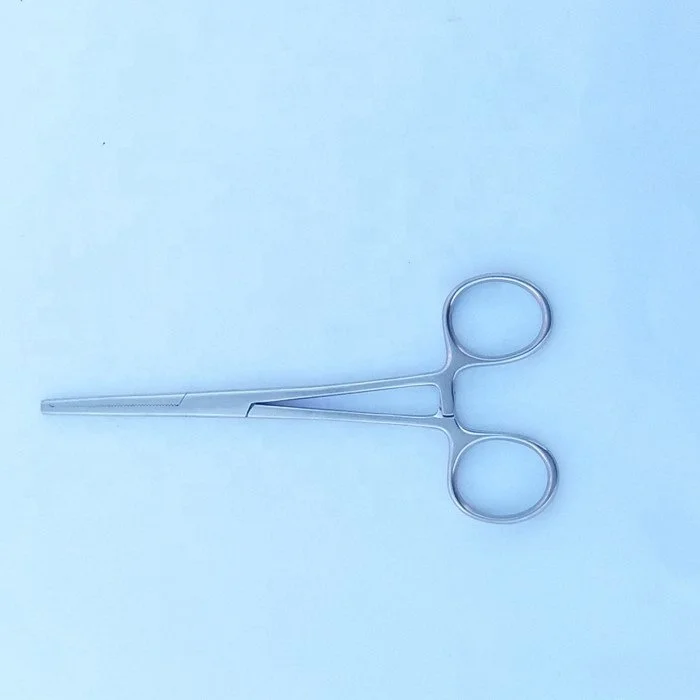 Set Of 6 Kocher Hemostat Forceps – 8" Straight, Stainless Steel, Locking – Surgical Grade