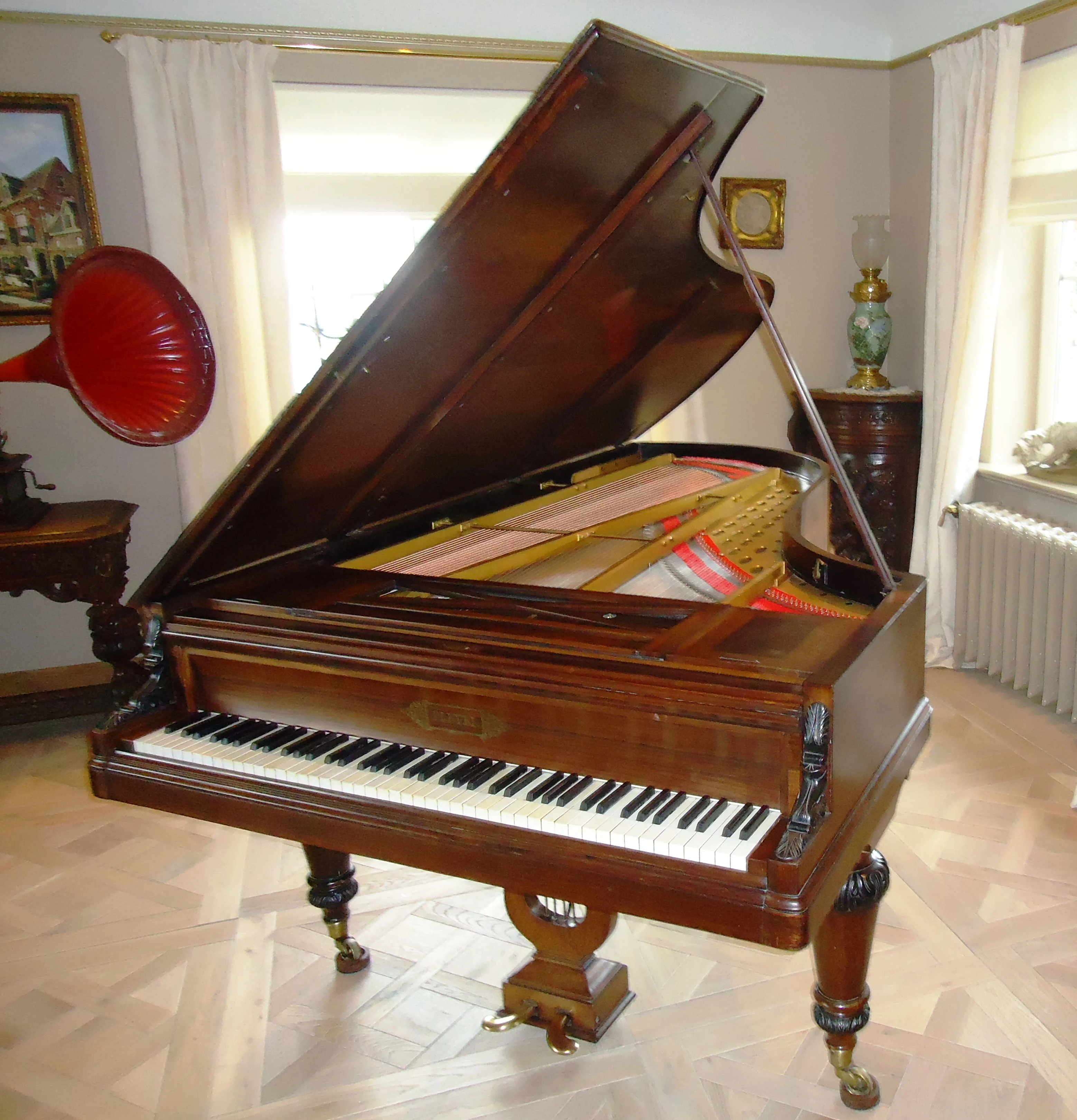 Antique Piano Pleyel Buy Antique Piano Product On Alibaba Com [ 3240 x 3116 Pixel ]
