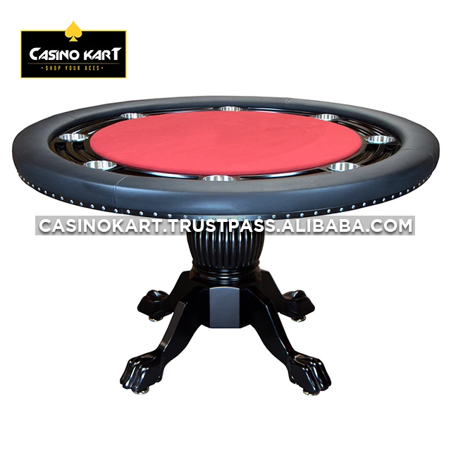 2022 Manufacturer Poker Table Solid Wood Rounder Poker Club Round Sale