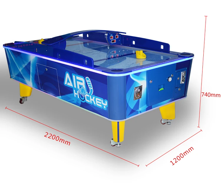 Ifun Factory High Quality Discount Acrylic LED Classic Air Hockey Table for Arcade Game Center