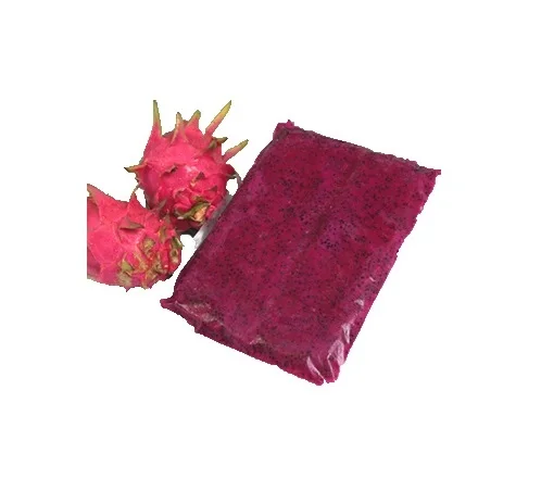 2019 key product dragon fruit juice red fresh flesh pitaya puree