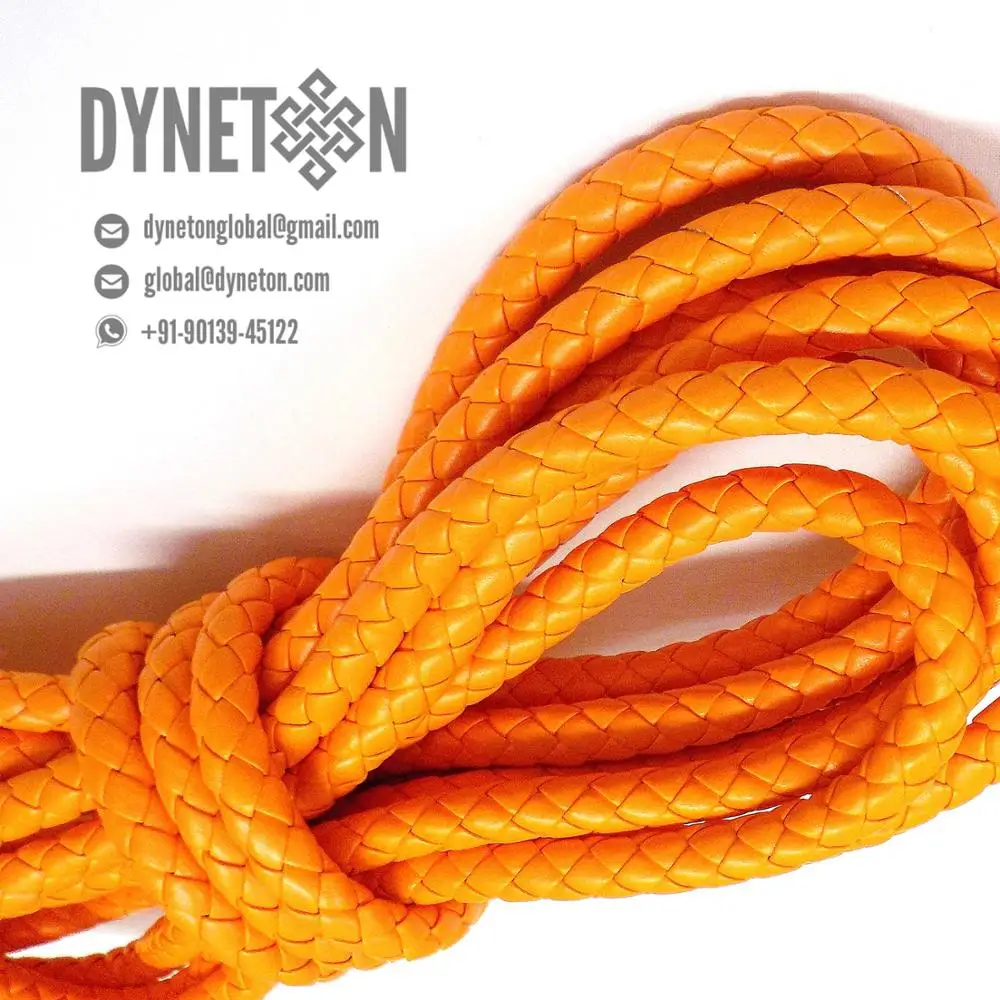 5mm Round Leather Cord - Dyneton Global