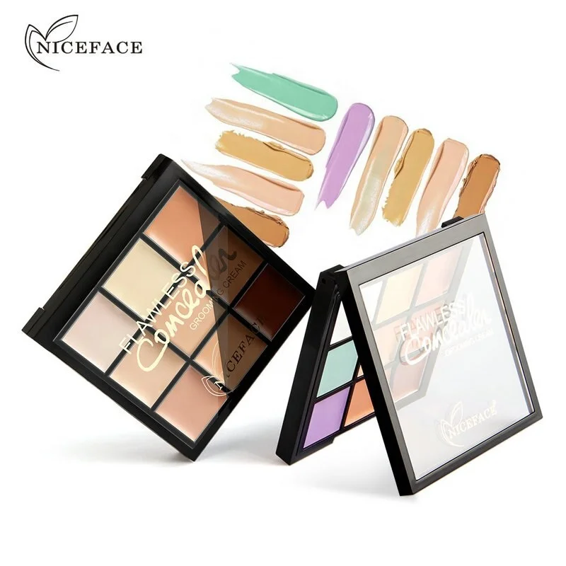 NICEFACE лидер продаж личная торговая марка консилер индивидуальный макияж поставщик палитра натуральных консилеров