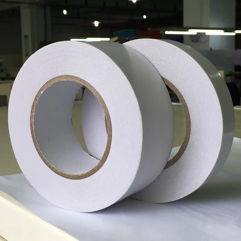 Ultra Thin Double Sided Two Face Tissue Strong High Self Acrylic Adhesive Round Paper Envelope Sealing Tape Buy Tissue Tape Double Face Tissue Tape Double Sided Tape Product On Alibaba Com