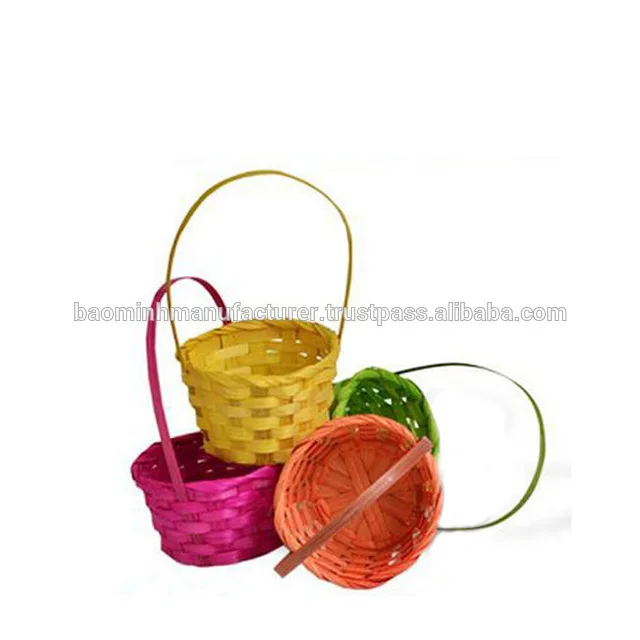 Colorful Small Storage Baskets: Wholesale from BAO MINH MANUFACTURER