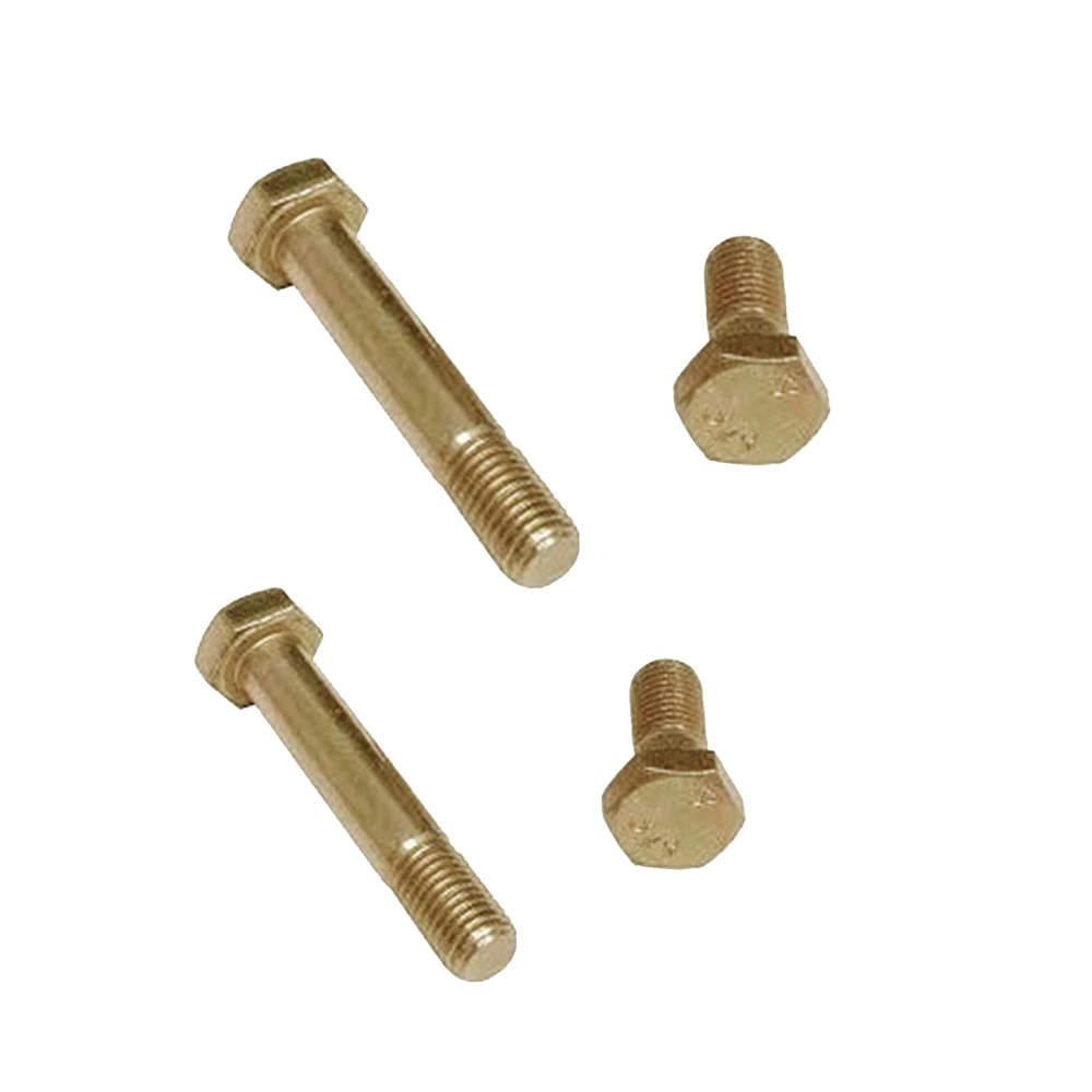 latest customized brass bolts design brass hex nut bolt