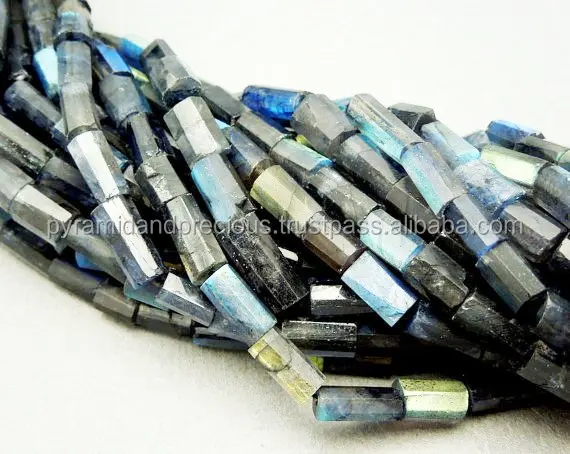Beads Tyre SKU#BCI1249 101 Cts 5-5.5 MM Size Quality Gemstone Wholesale Beads 16 Inches Strand Natural Labradorite Smooth Heishi