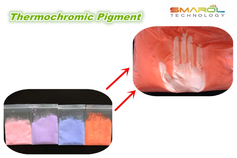 Reversible Thermochromic Ink Heat Sensitive Ink/pigment For Textile ...