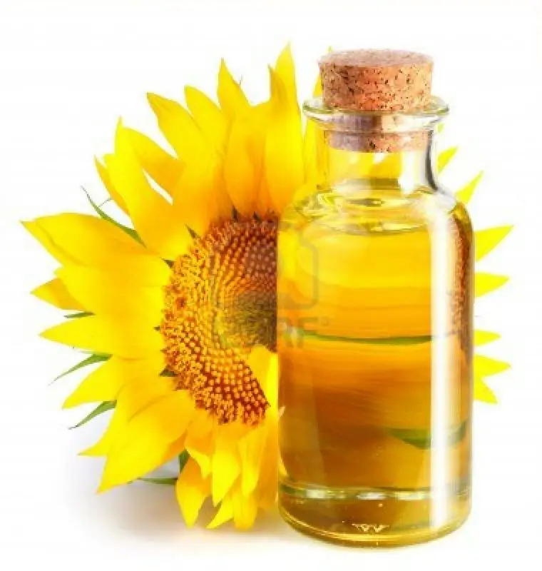crude sunflower oil