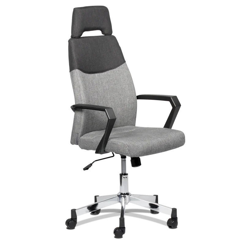 High Back Quality Manager Ergonomic Computer Fabric Swivel Desk Office Chair With Chrome Base Carmen 6005 Grey Color Buy Office Chair Computer Chair Ergonomic Office Chair Product On Alibaba Com