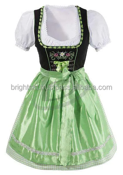 Custom Mini Dirndl with Blouse & Apron / Trachten Dirndl Dress / Traditional Bavarian Dirndl (trachten Dirndl)
