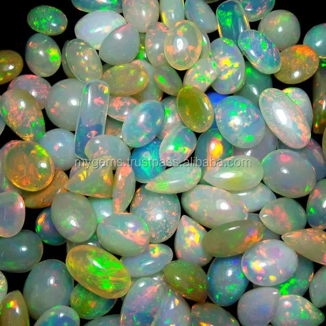 5 Cts Average Size Natural Ethiopian Opal Cabochon - Buy Top Quality  Wholesale Ethiopian Fire Opal Cabochon,Ethiopian Welo Fire Opal Cabochons  Indian Supplier,Multi Color Fire Opal Stone Wholesale Manufacturer Product  on 