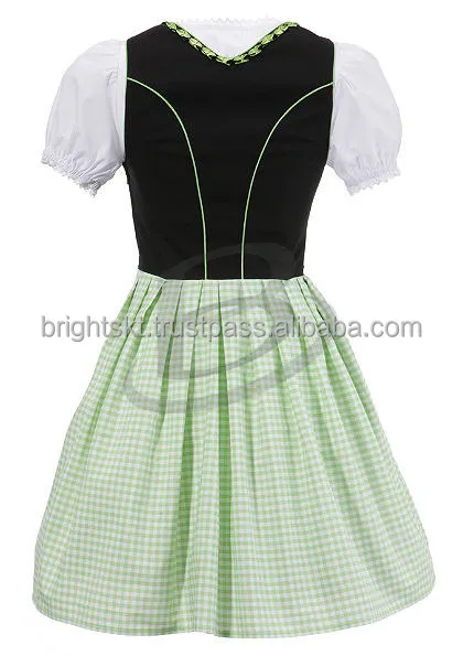Custom Mini Dirndl with Blouse & Apron / Trachten Dirndl Dress / Traditional Bavarian Dirndl (trachten Dirndl)