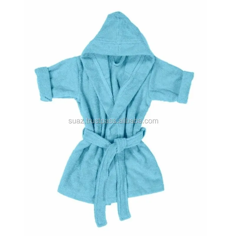 
Детские Махровые Халаты С Капюшоном девочка Животное Детские халат, ребенка с капюшоном полотенце 