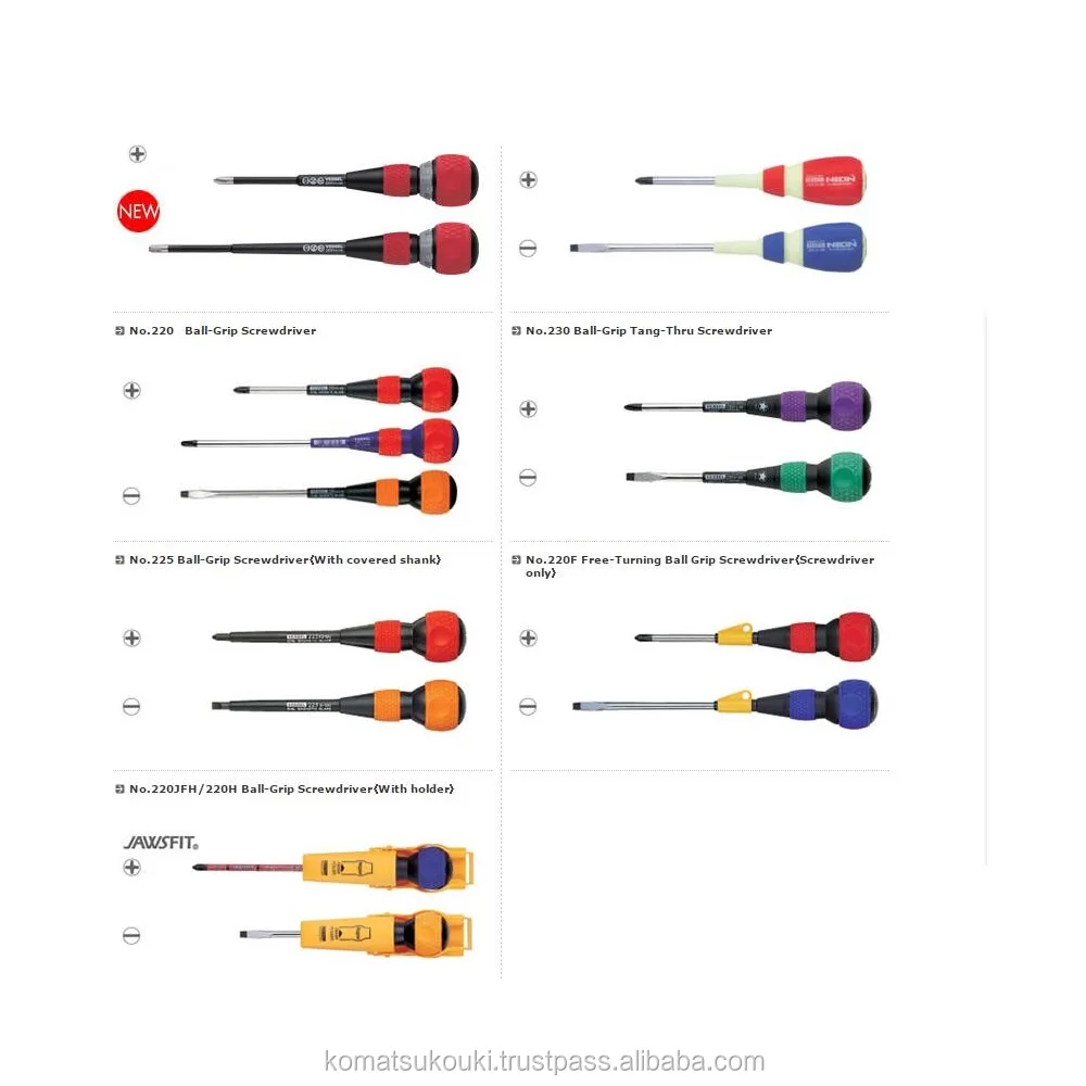 Professional VESSEL Fastening Hand Tool, Screwdriver, air Nipper and Tool Set With High Performance Japan