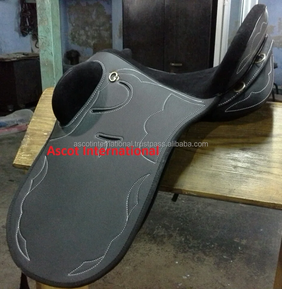 Lightweight Weatherproof Synthetic Leather Western Horse Saddle
