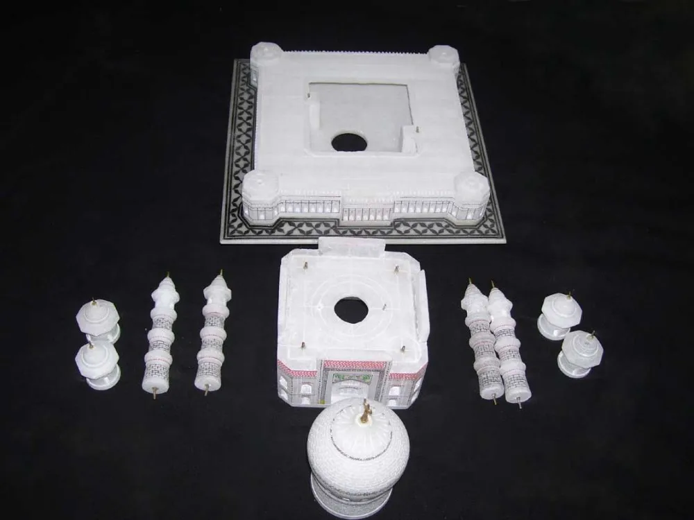 Белая мраморная Агра тадж-махал Реплика