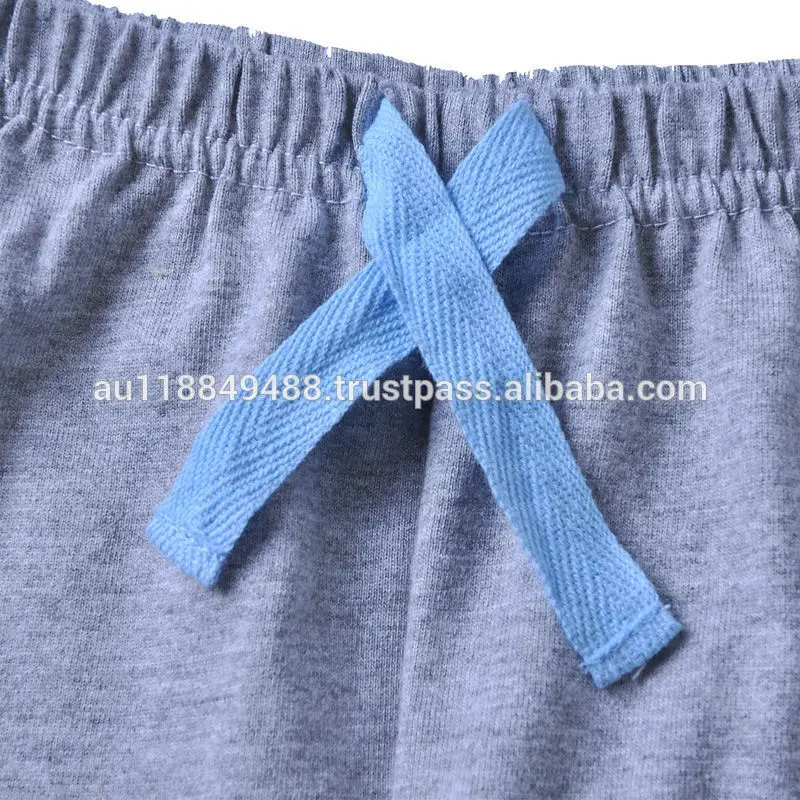 
 Вышивать узор хлопок топ + короткие корейские летние дети комплект одежды  