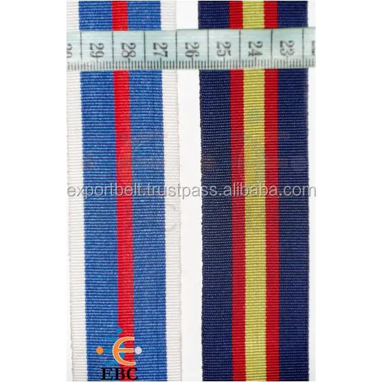 Oem Ribbon Awards Medal Drape Country Flag Colors High Quality Ribbons