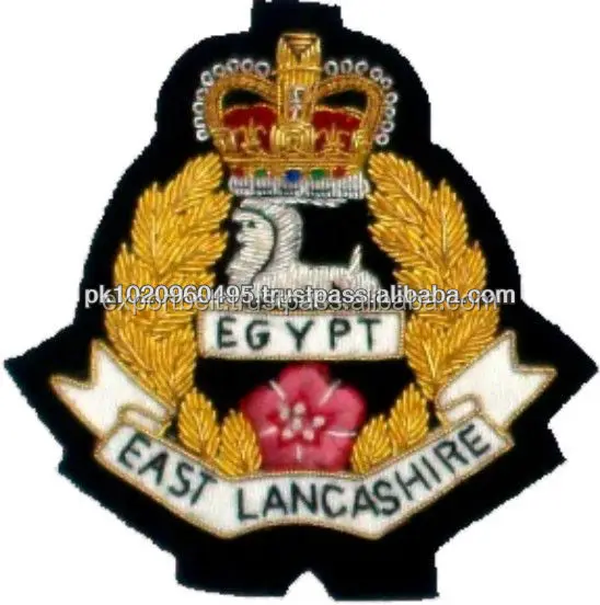 Oem Uniforms Bullion Badges For Sale In Bulk Wire Badges Kings Patch