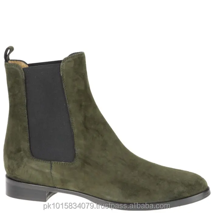 Olive Green Suede Chelsea Boots Men,Stylish Genuine Leather Hand Made Chelsea Boots,Ankle Men Boots - Chelsea Boots,Men Shoes Genuine Leather,Army Boots Product on Alibaba.com