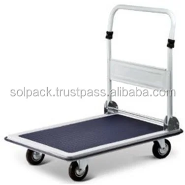 Easy Handling Hand Cart/Hand Platform Trolley(PH-300) Heavy Duty Hand Push Truck  for Sale 2021