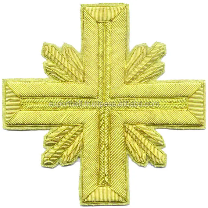 Custom Church Vestment Cross Hand Embroidery Oem Liturgic Crosses