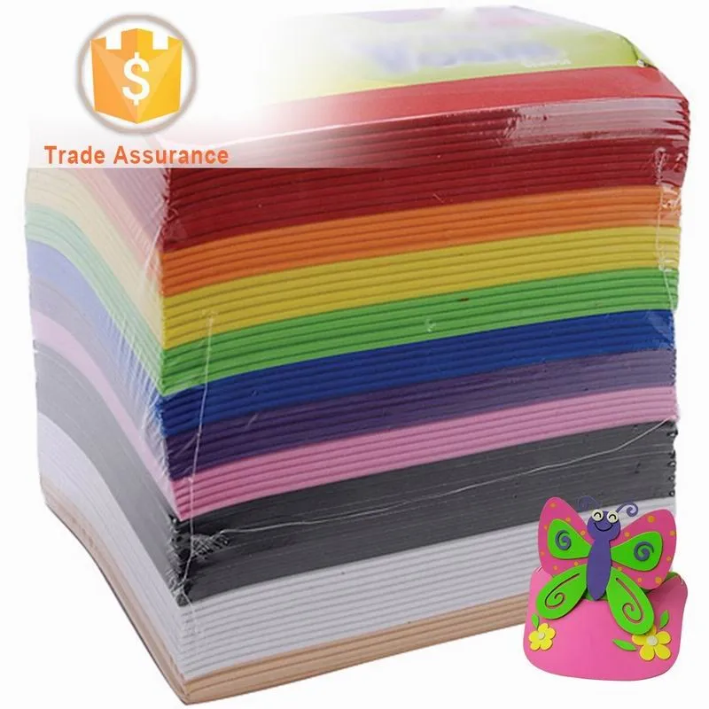 Colored A4 Goma Eva Craft Kids Diy 40x60 Cm Fomix 2mm Eva Foam Sheet