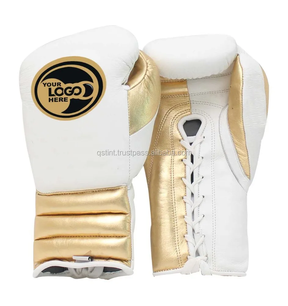 Pro Grade Lace Up Boxing Competition Gloves Special For The Fighters