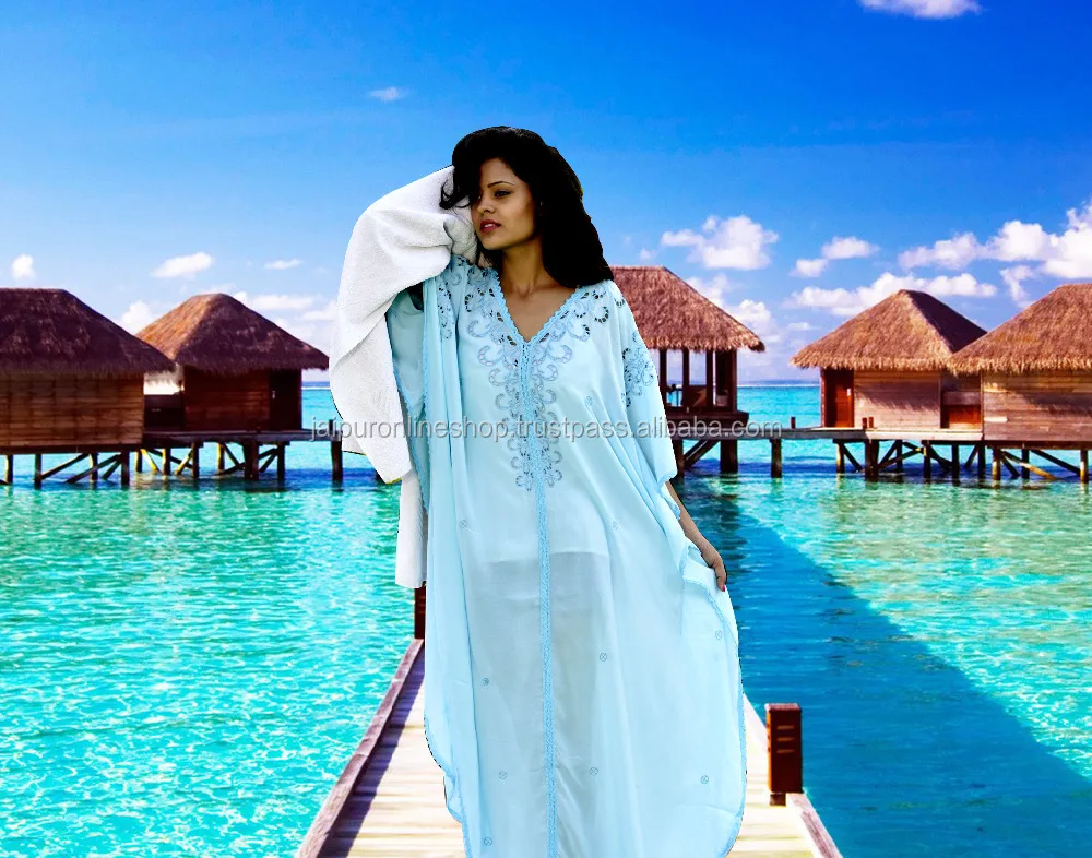 luxury beach kaftan